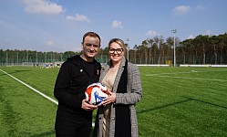Minister Sportu ogłosił w Koninie program wsparcia kobiecej piłki nożnej
